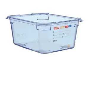 ABS blaue GN 1/2 Lebensmittelbehälter 150mm - GP585 - Araven Highlight
