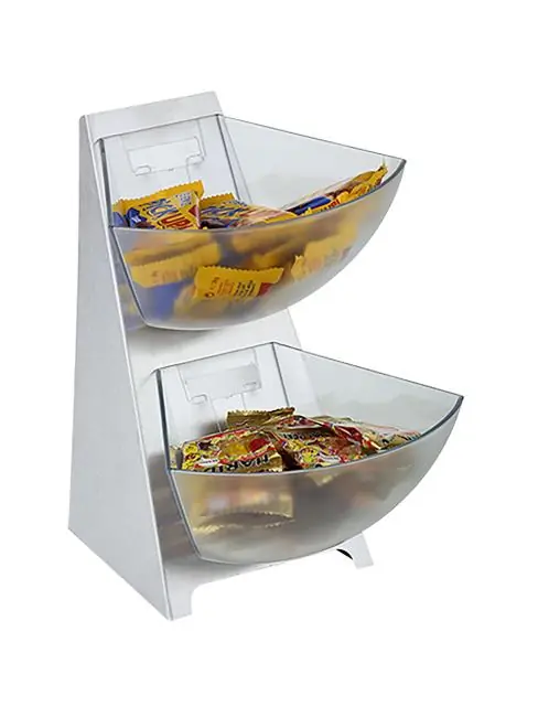 Buffetständer - Edelstahl - 28 x 19 x 24 cm - 130102 Saisonangebot