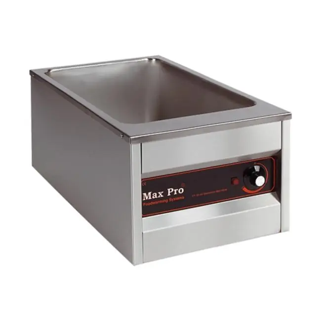 Bain Marie - Edelstahl - 1/1 GN - Max Pro - 921250 Zertifiziert