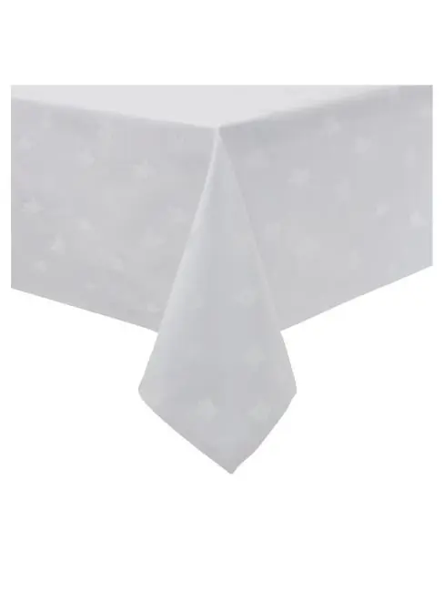 Mitre Luxury Luxor Tischdecke weiß 230 x 230 cm - GW451 Neue Kollektion