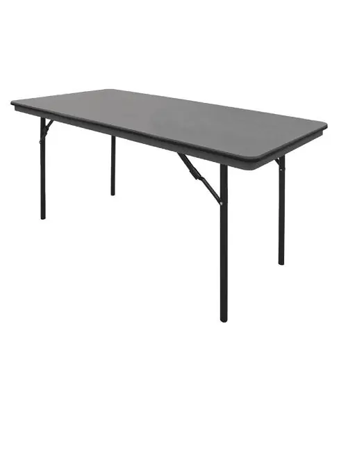 Klapptisch - H 75 x 152 x 76 cm - ABS/Stahl - Bolero - GC595 Nur Für Kurze Zeit