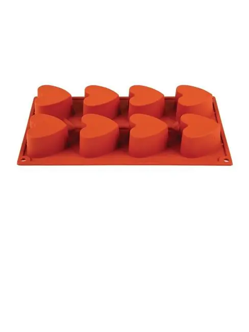 Jetzt Bestellen Formaflex Silikon Backform 8 Herzen - CB167 - Pavoni