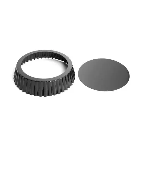 Tiefe Antihaft-Quicheform gewellt 25cm - GC989 - Vogue Preiswert