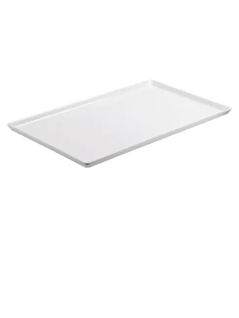 Kracherpreis Float flache Melaminschale weiß GN 1/1 - GF074