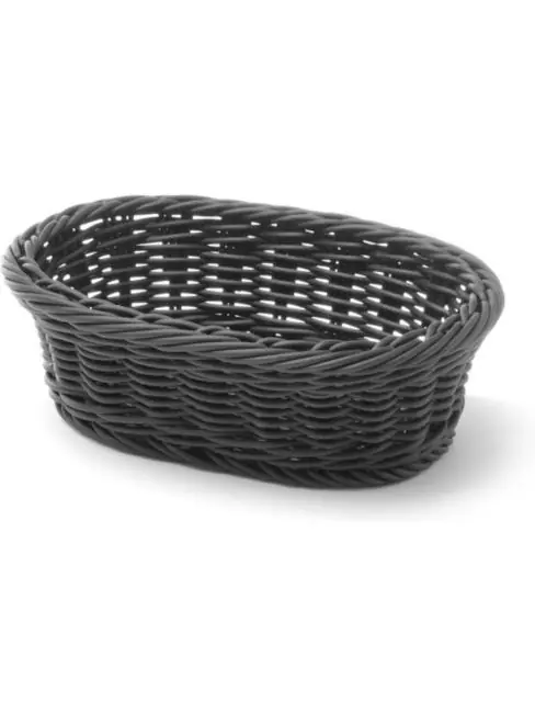 Brotkorb - Oval - Schwarz - Hendi - 426777 Preisknaller