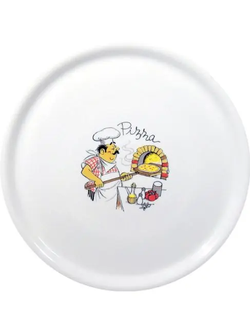 Pizzateller 33 cm – Pizzabäcker – 6 Stück – Hendi – 774892 Geprüft
