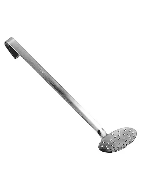 Schaumlöffel - 0,165 KG - Ø8 CM - 28 CM - Edelstahl - 720421 Rabatt