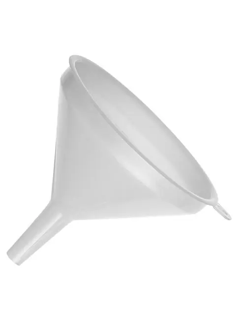 Trichter - H 12 CM - 0.03 KG - Ø12 CM - Polyethylen - Weiß - 956032 Garantierte Lieferung
