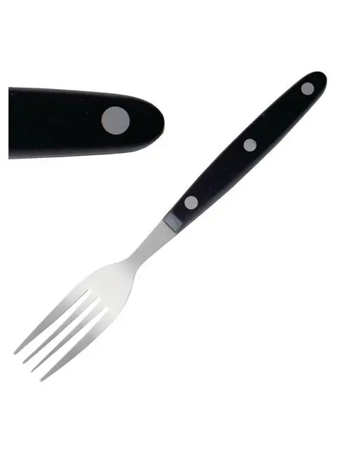 Top-Angebot Olympia Steakgabeln schwarzer Griff - C135