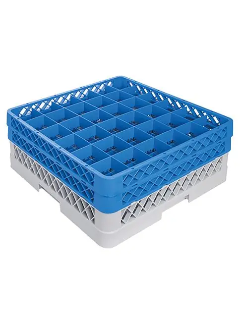 Sofort Bestellen Caterracks - Korb für Gläser mit Stiel 36 Fächer (H) 18 cm - CR3622