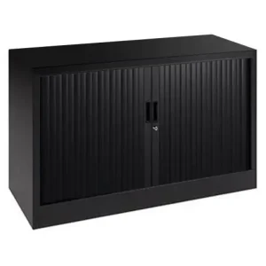 Rolltürschrank - Schwarz - H 69 x 120 x 43 CM - Proflight Angebot