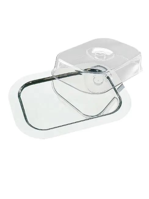 Schüssel – Natur – H 9 x 42 x 31 CM – Edelstahl – APS – F762 Garantierte Lieferung