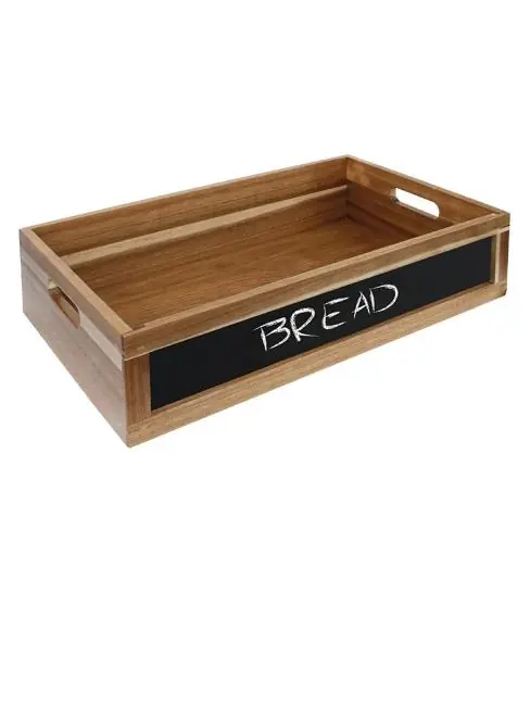 Neue Kollektion Präsentationskiste – Kreidetafel – 1/1 GN – H 12 x 52,7 x 32,5 cm – Olympia – CL190