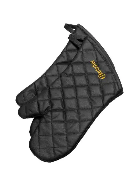 Echt Ofenhandschuhe - Flammwidrige Baumwolle - 37 CM - Bartscher - A500511