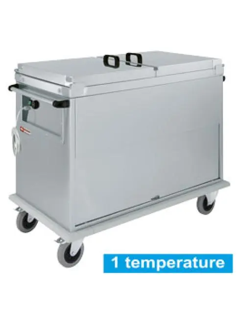 Zertifiziert Bain-Marie - Elektrisch - Auf Wagen - 3 x 1/1 GN - Diamond - CTBM/3C-T