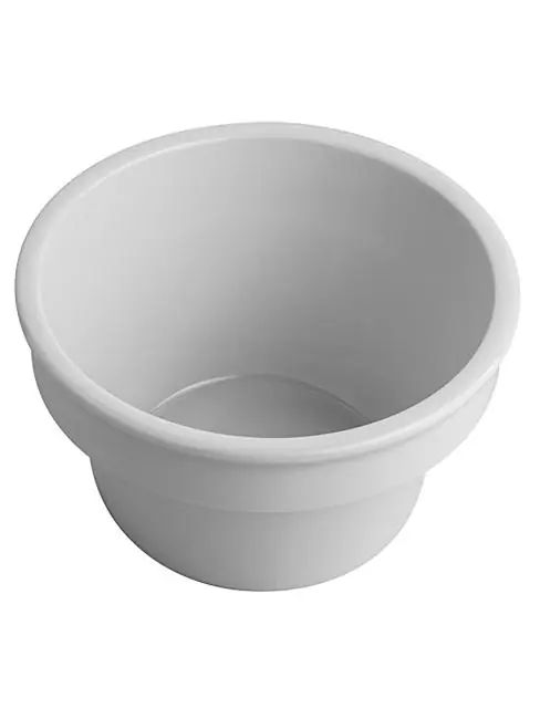 Servierschale - H 7,5 CM - 0,001 KG - Ø13 CM - Porzellan - Weiß - 0,5 Liter - 235235 Neuheit