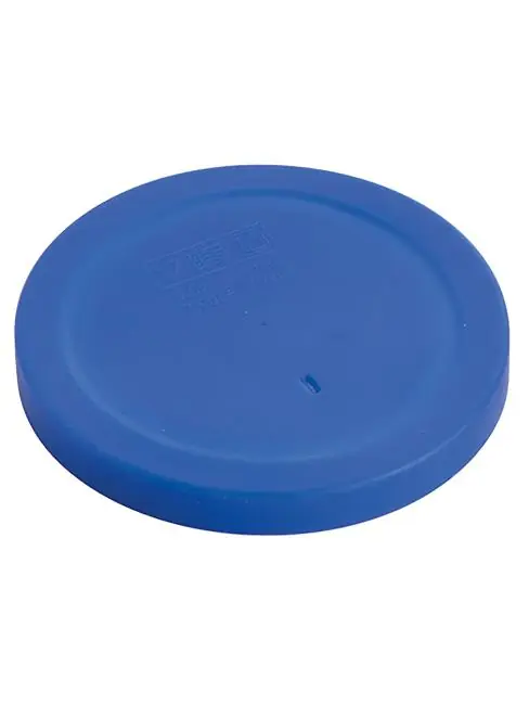 Markenprodukt Servierschüssel mit Deckel – 0,05 kg – Ø13 cm – Silikon – Blau – -40 °C / +200 °C – Standard – 235236