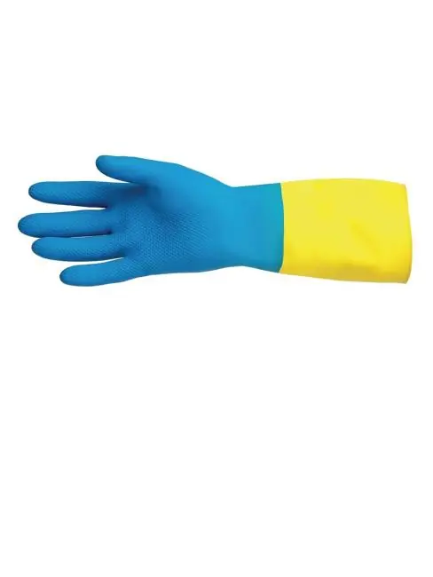 Arbeitshandschuhe - Wasserdicht - Gelb/Blau - Mapa - FA296-XL Schneller Versand