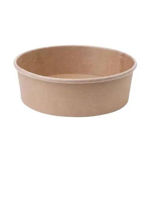 Einweg Salatschüssel - 300 Stück - H 4,6 cm - Papier - Fiesta Green - FB196 Top-Angebot