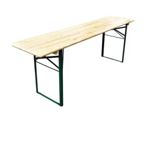 Mega-Angebot Biertisch - Klappbar - 220 x H 78 x 50 cm - FN991