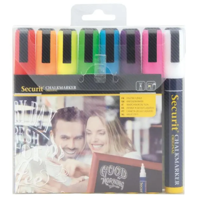 Sale Kreidemarker - 8 Farben - 2-6 MM - Securit