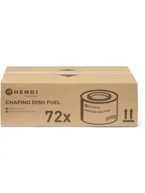 Brennstoffpaste für Warmhaltegeräte (72 Stück) - Hendi - 194355 Top-Preis