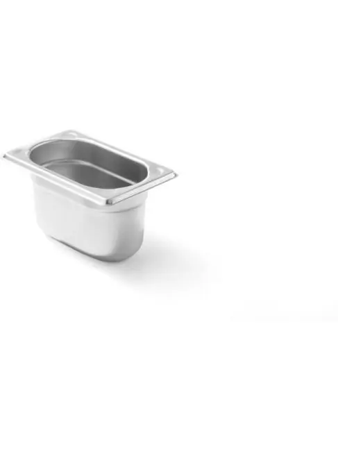 Abverkauf Gastronormschale - 1/9 GN - 1 Liter - H 10 x 10.6 x 17.4 CM - Hendi - 806739