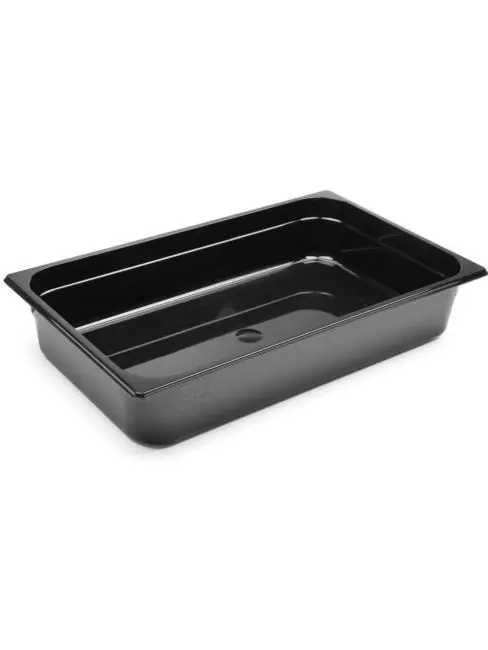 Angebot Behälter - 1/1 GN - 14 Liter - Schwarz - H 9,8 x 52,8 x 32,2 CM - Hendi - 862223