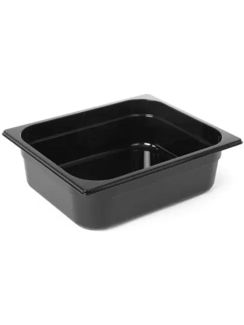 Behälter - 1/2 GN - 6,5 Liter - Schwarz - H 9,8 x 26,4 x 32,4 CM - Hendi - 862421 Direktkauf
