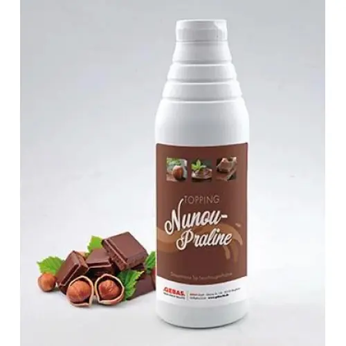 Sichere Zahlung Dessertsauce Nunou-Praline 6 Flaschen à 1 kg