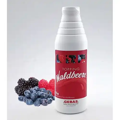 Dessertsauce Waldbeere allergenfrei 6 Flaschen à 1 kg Highlight