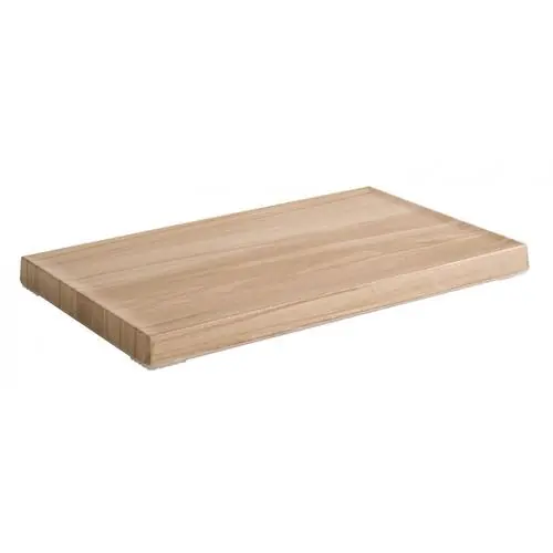 Abverkauf GN Tablett GN 1/4 FRIDA Kunststoff holzfarben L 265 mm B 162 mm H 20 mm