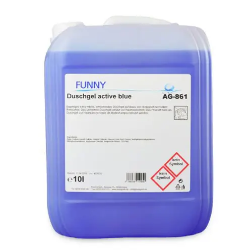 Duschgel active blue 10 Liter Kanister Bestpreis