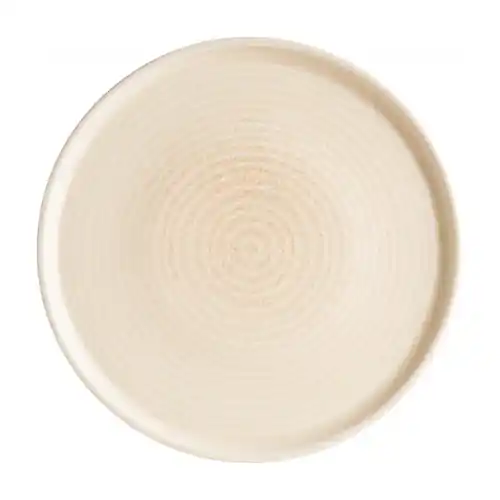 Teller flach MIRAGE Ø 260 mm Porzellan sandfarben Sichere Zahlung