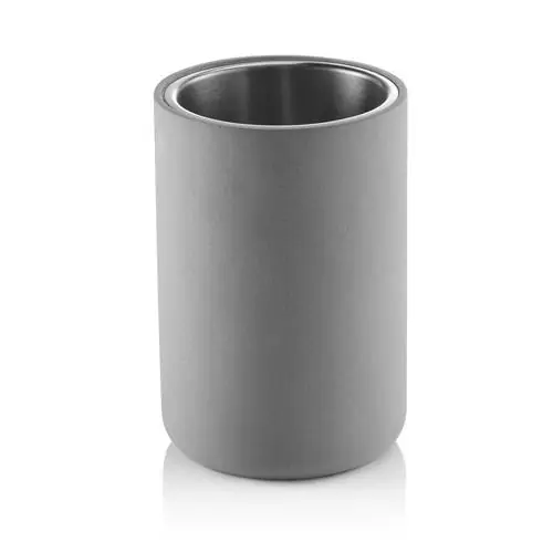 Markenware Weinkühler Sektkühler Edelstahl grau doppelwandig 1,5 ltr Ø 130 mm H 200 mm