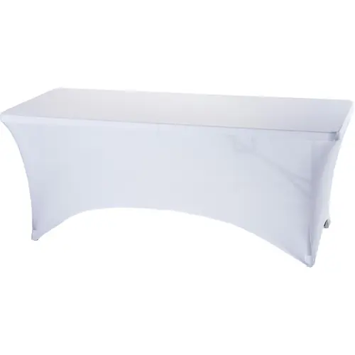 Zertifiziert Stretchhusse für Buffettische von ca. 1840x750x740 mm, weiß