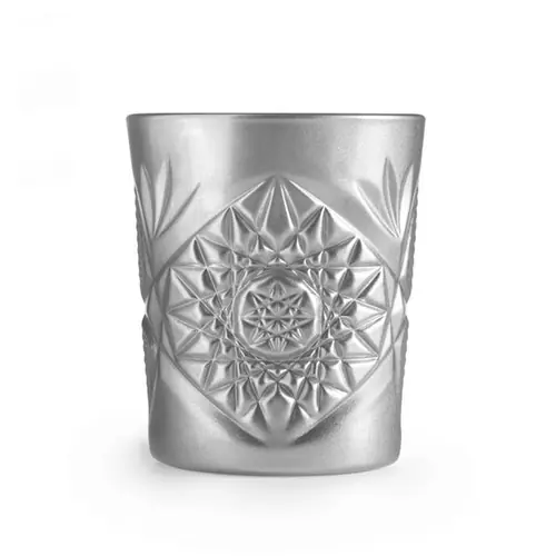 Jetzt Kaufen Double Old Fashioned HOBSTAR 35,5 cl silberfarben mit Relief