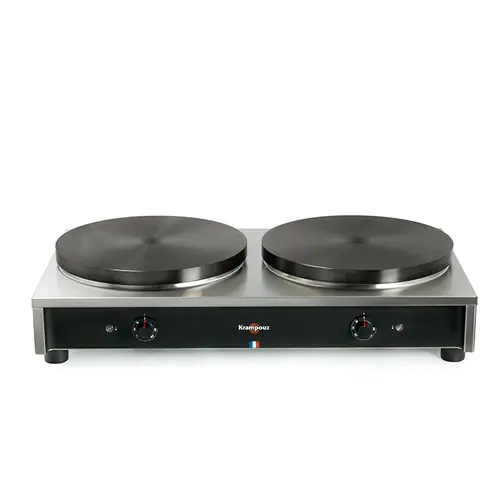 Crêpegerät Elektro CTCA7AA-KR mit 2 Backplatten Ø 350 mm 230 Volt 2 x 3000 Watt Preisreduziert