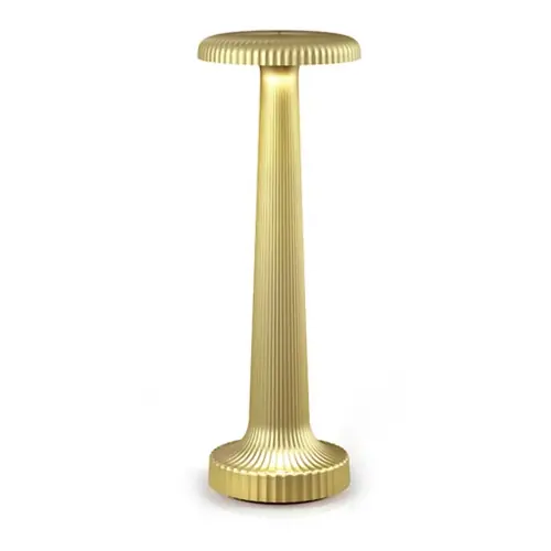 Akku-Tischleuchte NEOZ Poppy messingfarben H 270 mm Neu