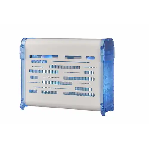 Insektenvernichter FLYINBOX® weiß Licht Stromschlag Wirkungsbereich 240 m² Mega-Angebot