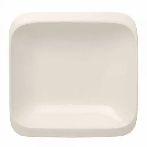 Preisreduziert Suppenteller INFINITY Porzellan weiß 195 mm x 195 mm