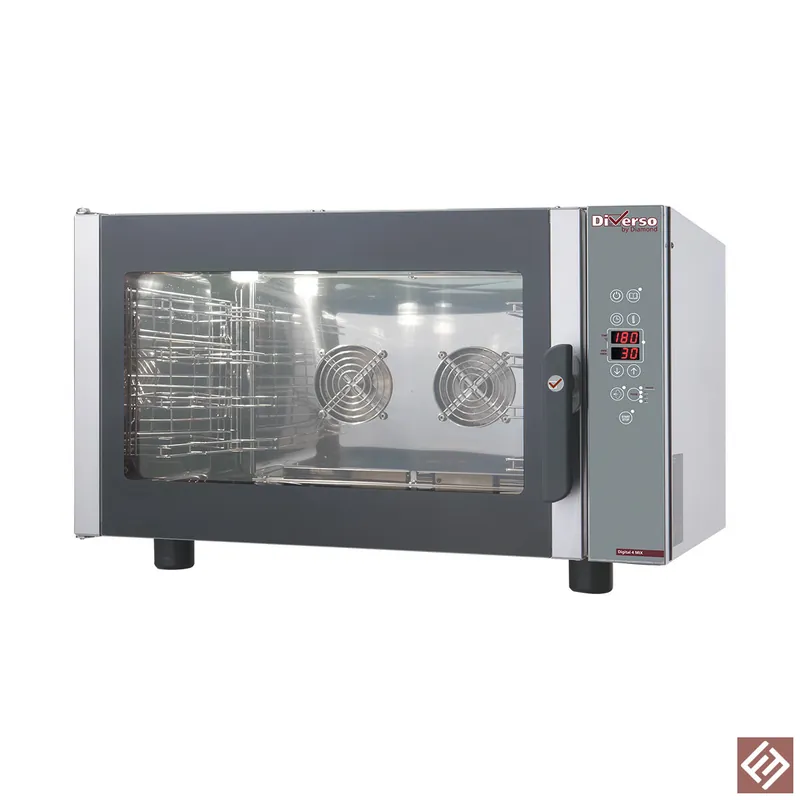 Elektroofen Dampf/Konvektion programmierbar 4x GN 1/1 oder 600x400 mm Neu