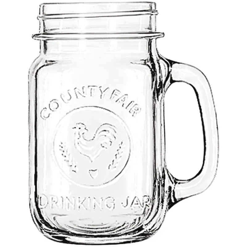 JAR Trinkglas mit Henkel - 48 cl - (Ø 9 x 13,5 cm) Heißes Angebot