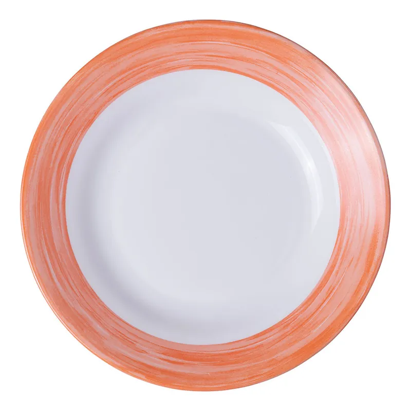 Echt BRUSH Teller tief - Ø 22,5 cm - Orange