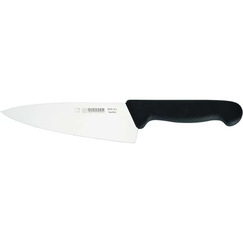 Kochmesser Schwarz - Klinge 16 cm Sonderangebot